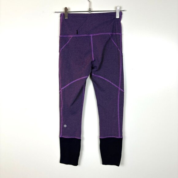 Lululemon Rebel Runner Crop Size 4 - Picture 3 of 15